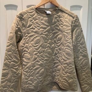 Nike quilted sweatshirt size M